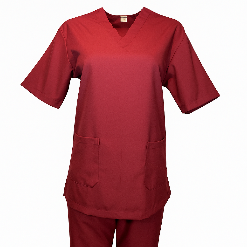 Classic V-Neck Medical Scrub Set – 5 Pockets, Breathable Fabric (Copy)