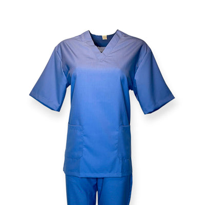 Classic V-Neck Medical Scrub Set – 5 Pockets, Breathable Fabric