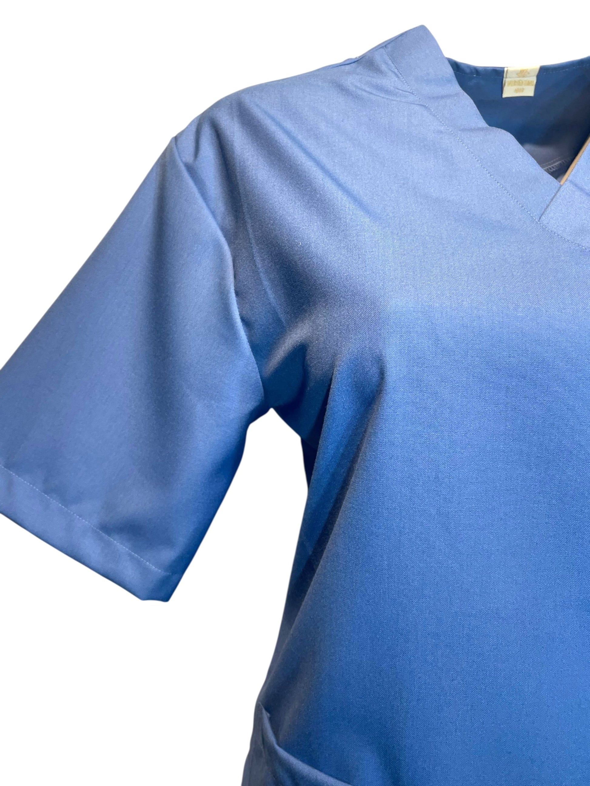 Classic V-Neck Medical Scrub Set – 5 Pockets, Breathable Fabric